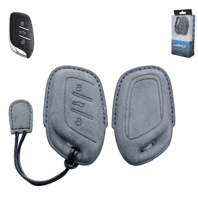 Luxury Suede Leather Key Cover Compatible with ROEWE/MG
